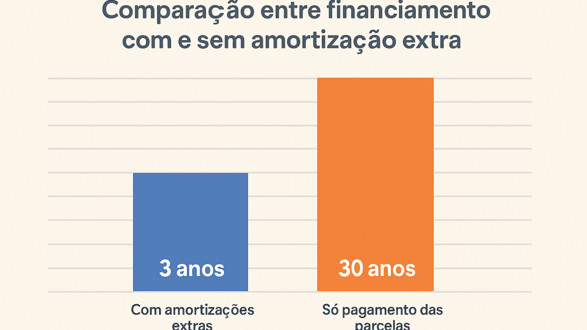 grafico-amortizacao-financiamento-vs-parcela Comparação entre financiamento com e sem amortização extra