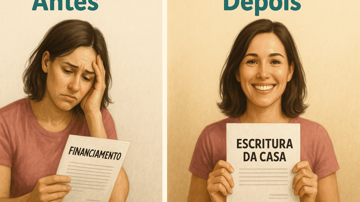quitar-financiamento-30-anos-em-3-transformacao Mulher aliviada após quitar financiamento de 30 anos em apenas 3 anos